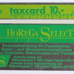 Télécarte L&G Favo Werbung AG Art-Card 8 Peter von Wattenwyl Suisse