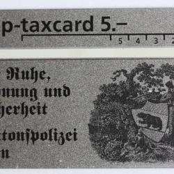 Télécarte L&G Kantonspolizei Bern 404L Suisse 1994
