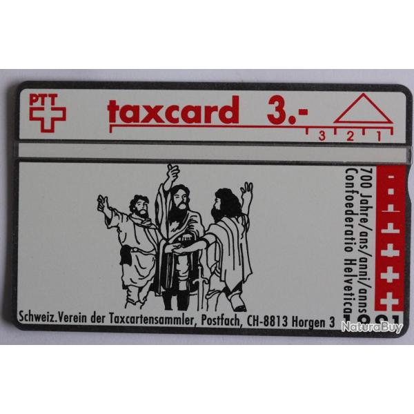 Tlcarte L&G SVT Jahreskarte 1991 Suisse