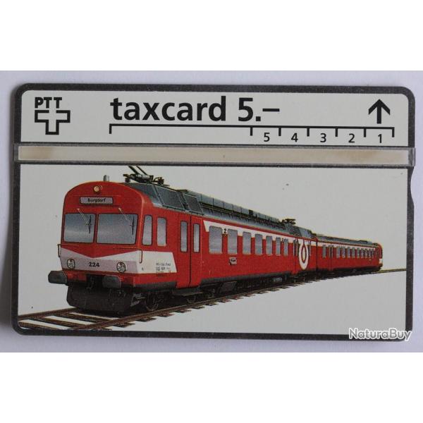Tlcarte L&G Emmental-Burgdorf-Thun-Bahn 212L Suisse 1992