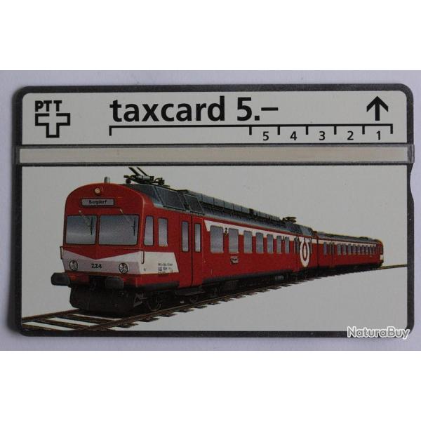 Tlcarte L&G Emmental-Burgdorf-Thun-Bahn 212L Suisse 1992