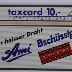 Télécarte L&G Hero Arni Teigwaren 308L Suisse 1993