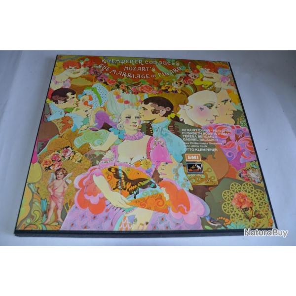 4 x Vinyls 33T Classic Klemperer Conducts - The marriage of Figaro