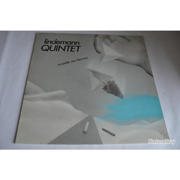 Vinyle 33T Jazz Lindemann Quintet En public au faux-nez