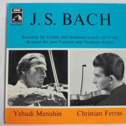 Vinyle 33T Classic J.S. Bach, Yehudi Menuhin, Christian Ferras