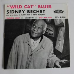 Vinyle 45T Jazz  Sidney Bechet ?- Wild Cat Blues