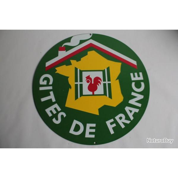 Plaque maille Gtes de France double face 46 cm