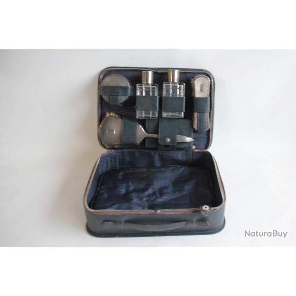 Ncessaire de toilette de voyage argent Mappin & Webb vanity set