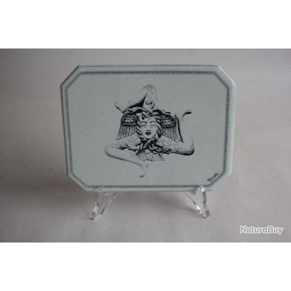 Plaque faence Gival Trinacria Sicile