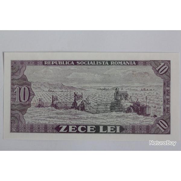 Billet 10 Lei Roumanie 1966 neuf