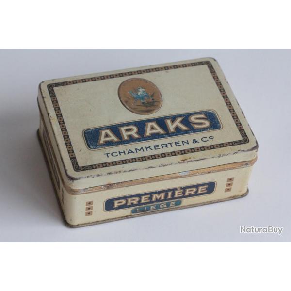 Bote  Cigarettes tle ARAKS Tchamkerten et Co. Premire