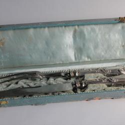 Ancien service à découper argent Binder Wilhelm Allemagne