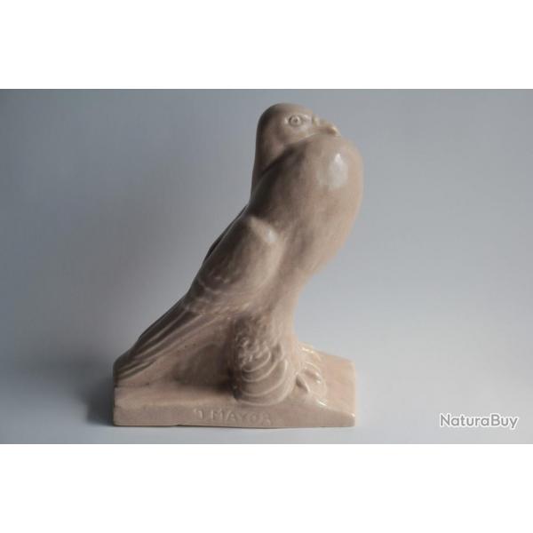 Pigeon cramique J. MAYOR Art Dco