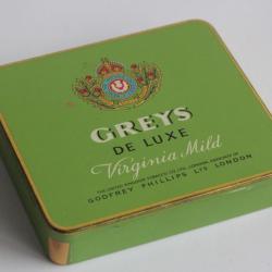 Boîte à Cigarettes tôle Greys de luxe Virginia Mild