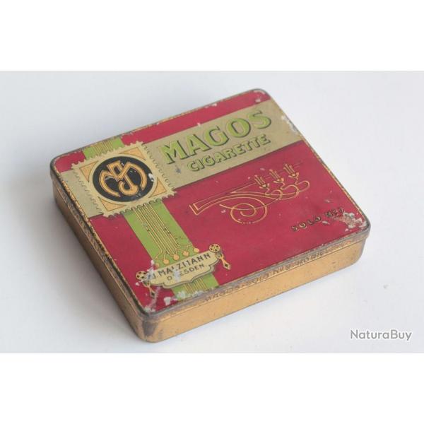 Bote  Cigarettes tle Magos J. Malzmann Dresden Allemagne