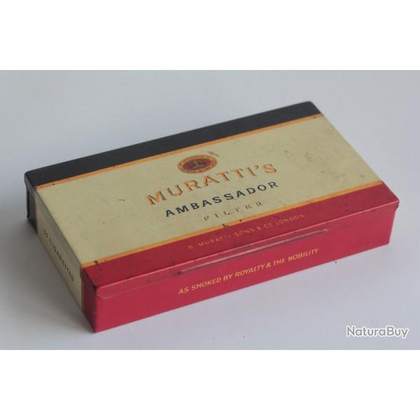 Bote  Cigarettes tle Muratti's Ambassador