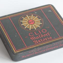 Boîte à Cigarettes tôle Waldorf-Astoria Clio