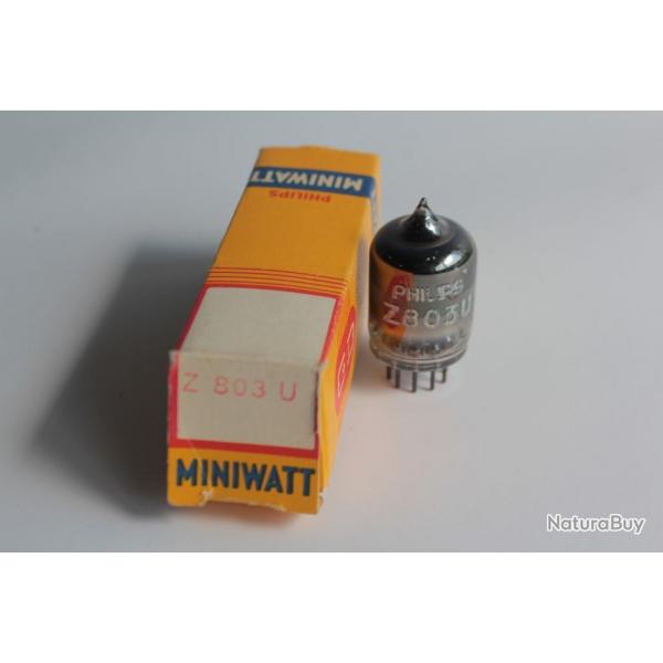 Ampoule radio Philips Miniwatt Z803U radio  tube neuf