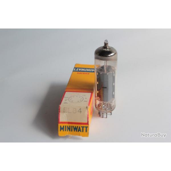 Ampoule radio Philips Miniwatt EL84 radio  tube neuf