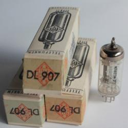 Lot 3 Ampoules radio Telefunken DL907 radio à tube neuf