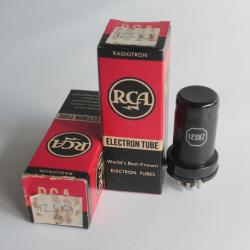 Paire Ampoules radio RCA electron tube 6SK7