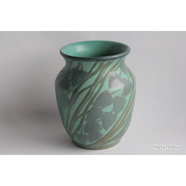 Vase cramique Max LAEUGER Kandern Art Nouveau