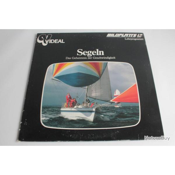 Laserdisc PAL Segeln das Geheimnis Geschwindigkeit  Bildplatte 1982