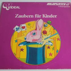 Laserdisc PAL Zaubern für Kinder Bildplatte 1982