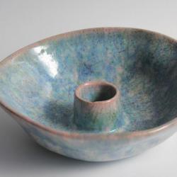 Bougeoir céramique émaillée Marcello FANTONI Italie