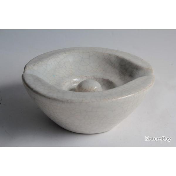 Cendrier  cigares cramique craquele Olivier Gerald Vevey Suisse