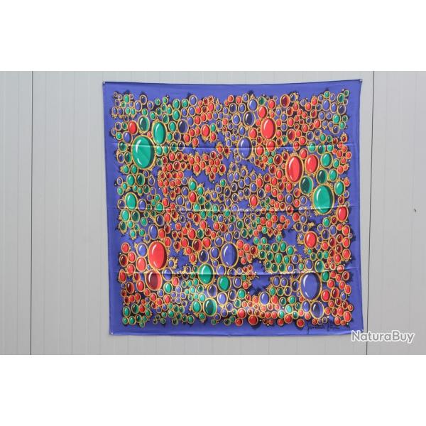 Foulard soie Jean-Claude JITROIS vintage