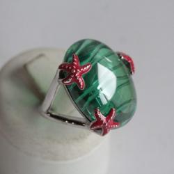 Bague argent Reminescence Étoiles de mer T52