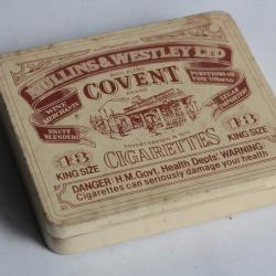 Boîte à Cigarettes tôle Mullins & Westley Covent