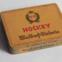 Boîte à Cigarettes tôle Waldorf-Astoria Hockey