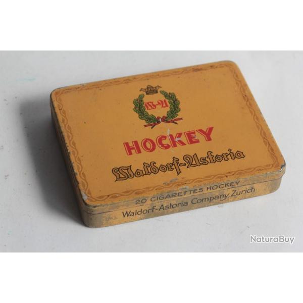 Bote  Cigarettes tle Waldorf-Astoria Hockey