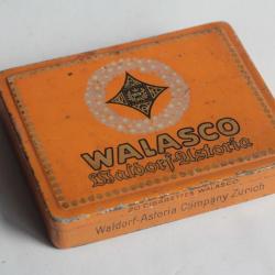 Boîte à Cigarettes tôle Waldorf-Astoria Walasco