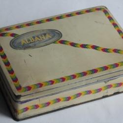 Boîte à Cigarettes tôle Albana Lugano Suisse