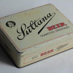 Boîte à Cigarettes tôle BEER Sultana