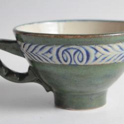 Tasse grès HB Quimper 333