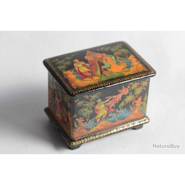 Bote laque Russe Palekh Humpback Pony Maria Alexandrovna Azanova