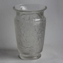 LALIQUE Vase cristal Deauville Vignes