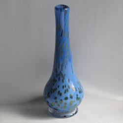 Vase verre soufflé Murano signé