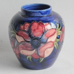 MOORCROFT Vase céramique Anémone Angleterre