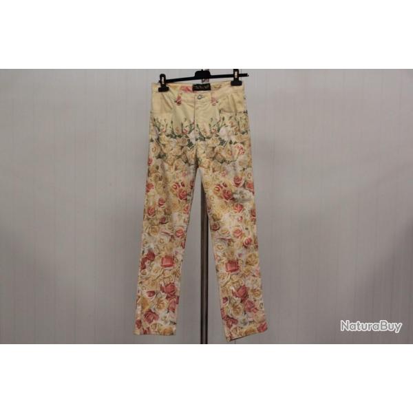 Roberto Cavalli Pantalon roses taille S
