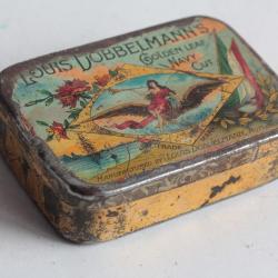 Boîte à Cigarettes tôle Louis Dobbelmann's Rotterdam Hollande