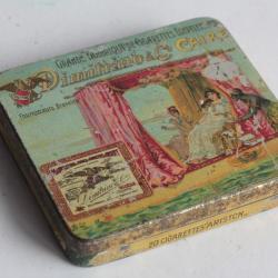 Boîte à Cigarettes tôle Dimitrino & Co Ariston