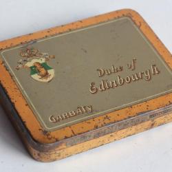 Boîte à Cigarettes tôle Duke of Edinbourgh Garbaty Allemagne