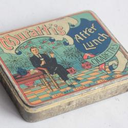 Boîte à Cigarettes tôle Muratti's After Lunch