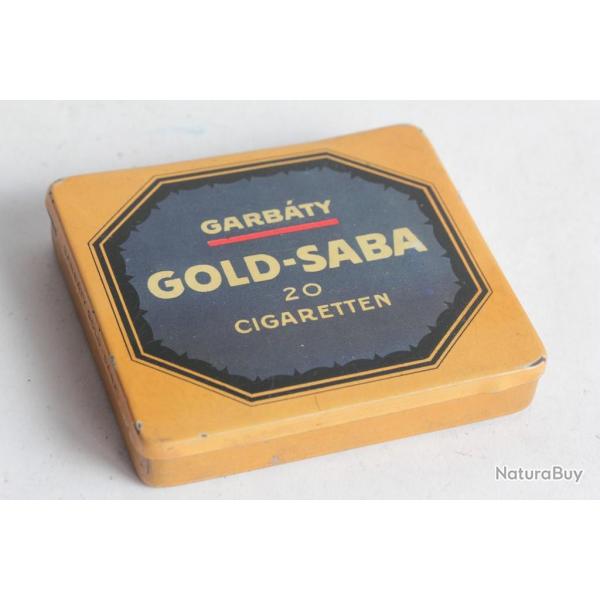 Bote  Cigarettes tle Garbaty Gold-Saba Allemagne