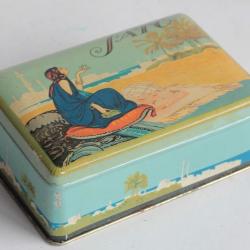 Boîte à Cigarettes tôle SATO Charles LOUPOT